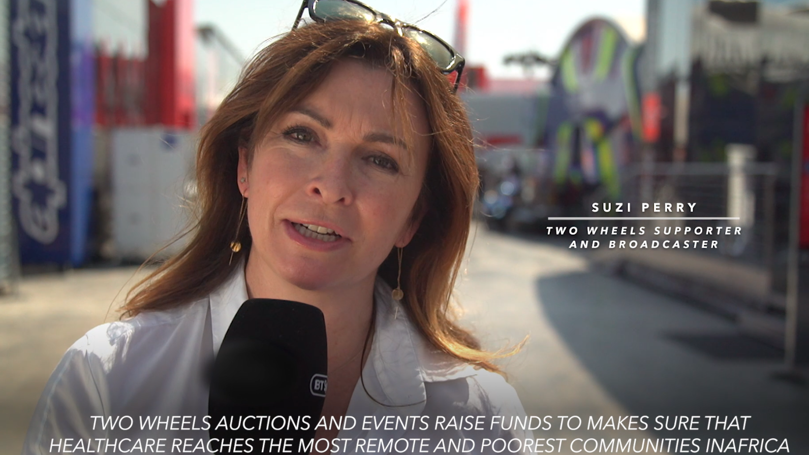 Suzi Perry day of champions 2018
